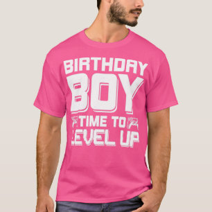 Birthday Boy Time to Level Up T-Shirt