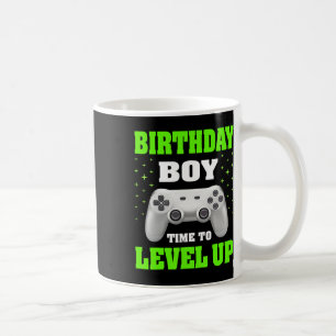 Birthday Boy Time To Level Up Video Game Birthday  Coffee Mug