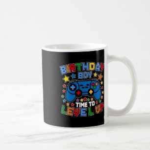 Birthday Boy Time To Level Up Video Game Birthday Coffee Mug