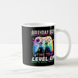 Birthday Boy Time To Level Up Video Game Birthday Coffee Mug