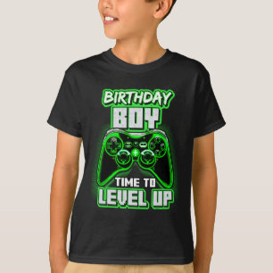 Birthday Boy Time To Level Up Video Game Birthday T-Shirt