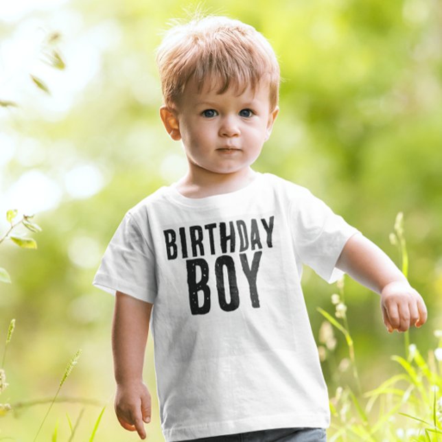 BIRTHDAY BOY TODDLER T-SHIRTS (Creator Uploaded)