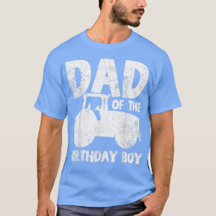 Birthday Boy Tractor Farmer T-Shirt