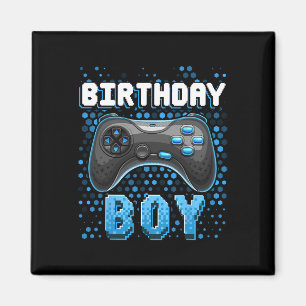 Birthday Boy Video Game Controller Birthday Gamer Magnet