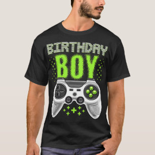 Birthday Boy Video Game Controller Birthday Gamer  T-Shirt