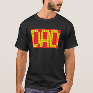 Birthday Boy's Dad Master Builder Building Bricks T-Shirt