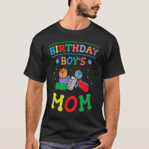 Birthday Boy's Mum Building Blocks 2 T-Shirt