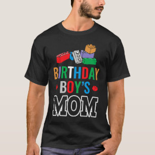 Birthday Boy's Mum Building Blocks 6 T-Shirt
