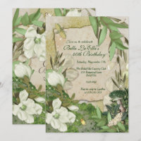 Birthday Brunch Mothers Day Luncheon Invitations