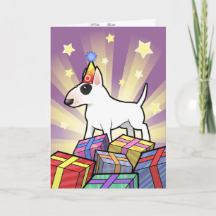 Birthday Bull Terrier Card