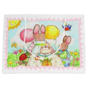 Birthday Bunny Gift Bag