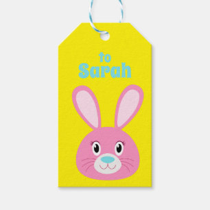 Birthday Bunny Gift Tags