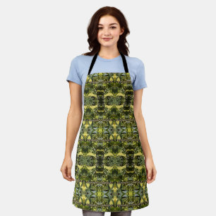 Birthday Butterfly Abstract Apron