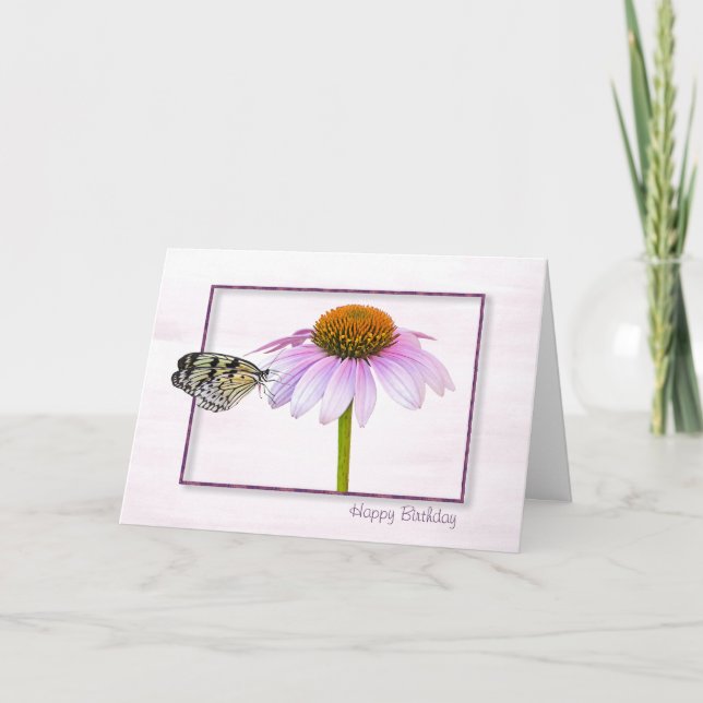 Birthday Butterfly Card (Front)