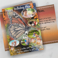 Birthday Butterfly Mum