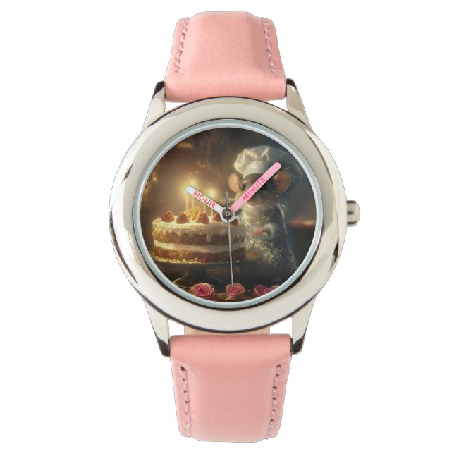 Birthday by Fabulous Mice Baker Watch (Front)