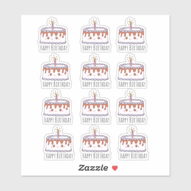 Birthday Cake (Sheet)