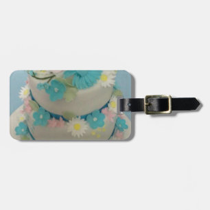 Birthday cake 1 luggage tag
