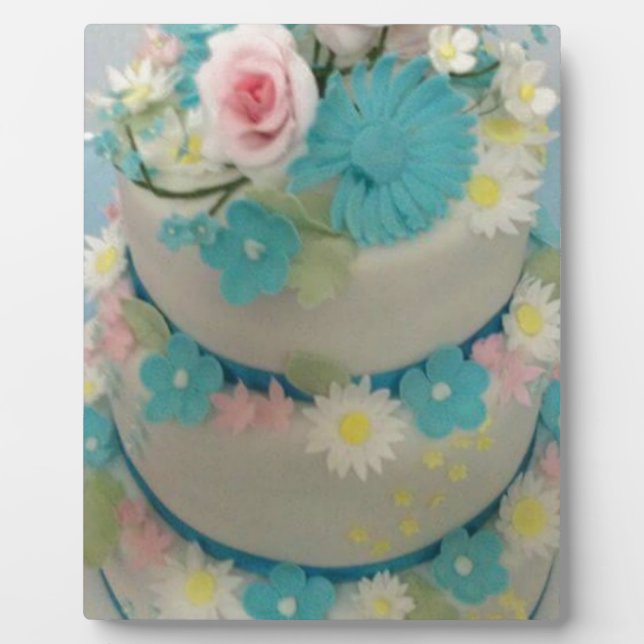 Birthday cake 1 plaque (Front)