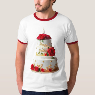 Birthday Cake Art designs T-shirts