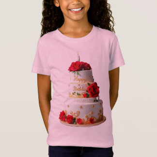 Birthday Cake Art designs T-shirts