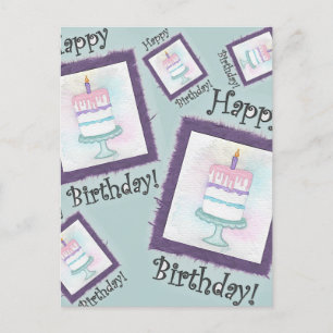 Birthday Cake Birthday Cards