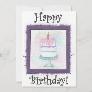Birthday Cake Birthday Cards