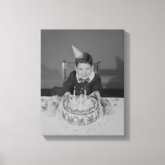 Birthday Cake Canvas Print