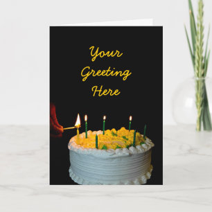 Birthday Cake Card