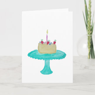 Birthday Cake Card