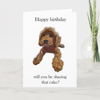 Birthday cake - featuring Rebel Rupert Card