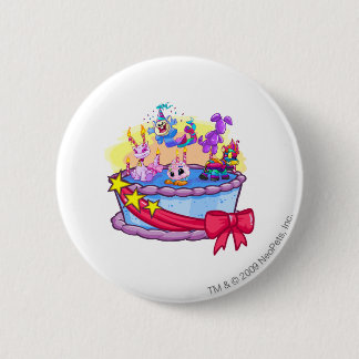 Birthday Cake Group Shot 6 Cm Round Badge