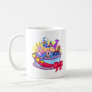 Birthday Cake Group Shot Coffee Mug