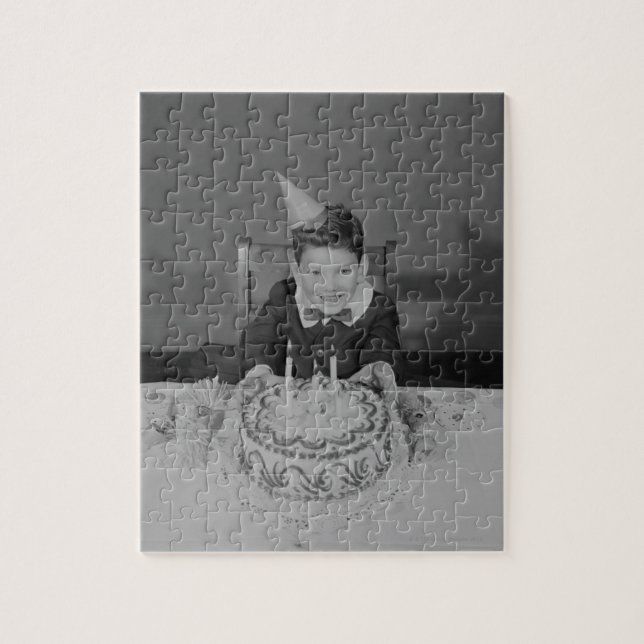 Birthday Cake Jigsaw Puzzle (Vertical)