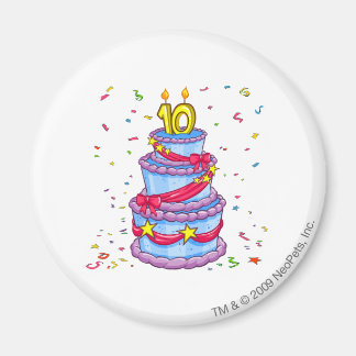 Birthday Cake Magnet