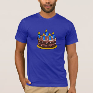 Birthday Cake Mens T-Shirt