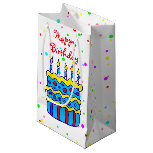 Birthday Cake Party Gift Bag