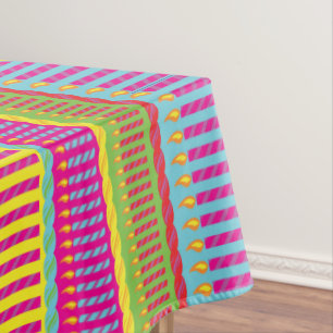 Birthday Cake Party Tablecloth