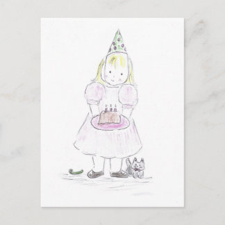 Birthday_cake Postcard