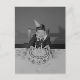 Birthday Cake Postcard