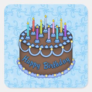 Birthday Cake Sticker