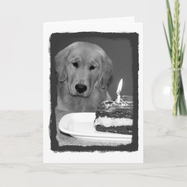Birthday Cake Wait Card (Front)