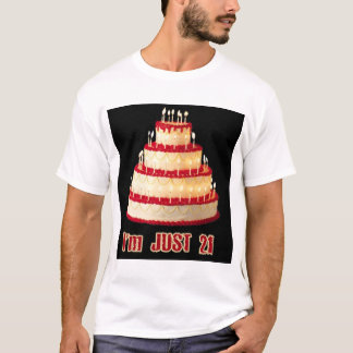 BIRTHDAY CAKE WITH CANDLES T-Shirt