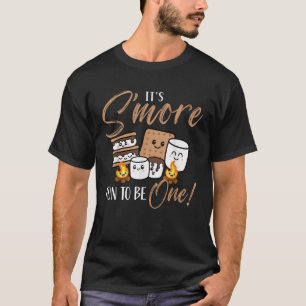 Birthday Campfire Marshmallow It s S more Fun To B T-Shirt
