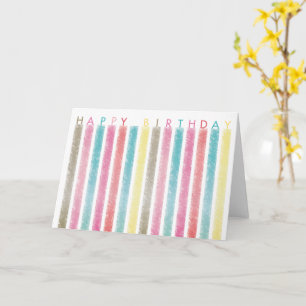 Birthday Candle Card