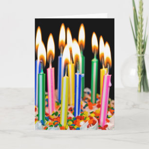 Birthday Candle Humour Card