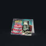 Birthday Candles  Card<br><div class="desc">Uniquely retro</div>