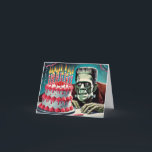 Birthday Candles  Card<br><div class="desc">Uniquely retro</div>