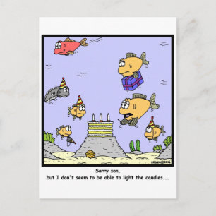 Birthday Candles Postcard