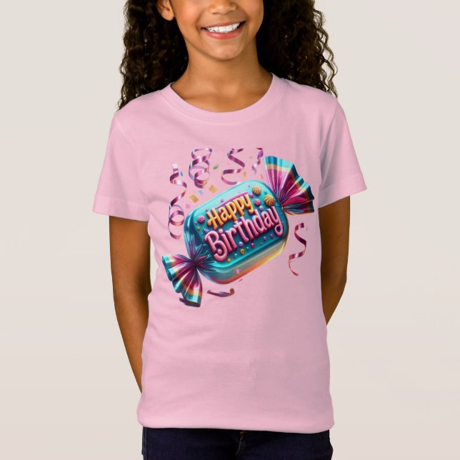  Birthday Candy T-Shirt (Front)